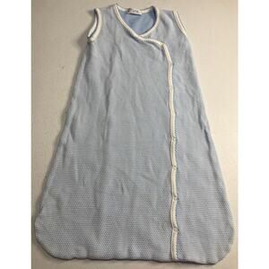 Nella Pima Blue Bubble Full Snap Sack 0-3 Months